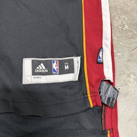 Dwyane Wade MIAMI HEAT ADIDAS NBA SEWN STITCHED Jersey YOUTH MEDIUM - Picture 4 of 7